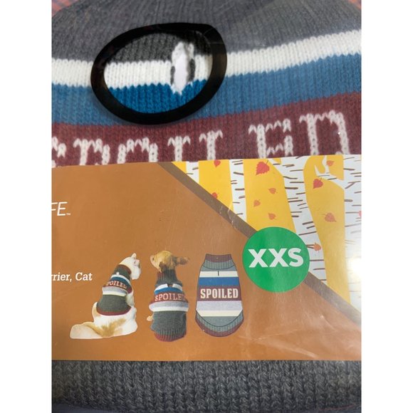 XXS Dog Cat Small animal sweater SPOILED design - Picture 1 of 3